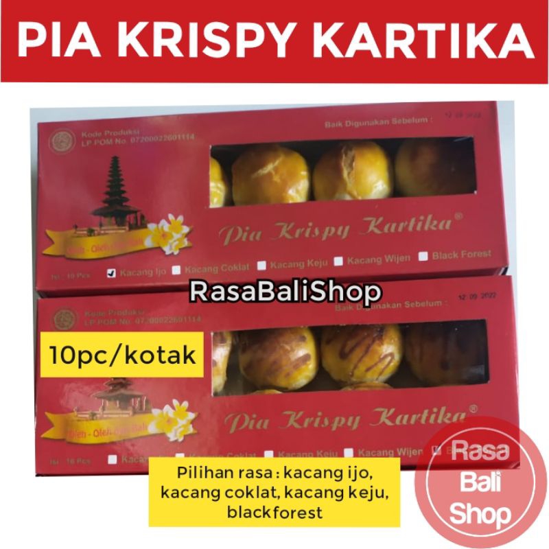 

Pia Krispy Kartika, Pia Kering Kacang, Pia Kacang Hijau