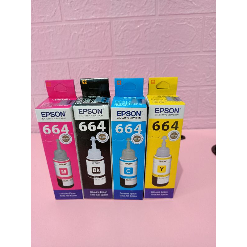 Tinta Epson 664 Satu Set