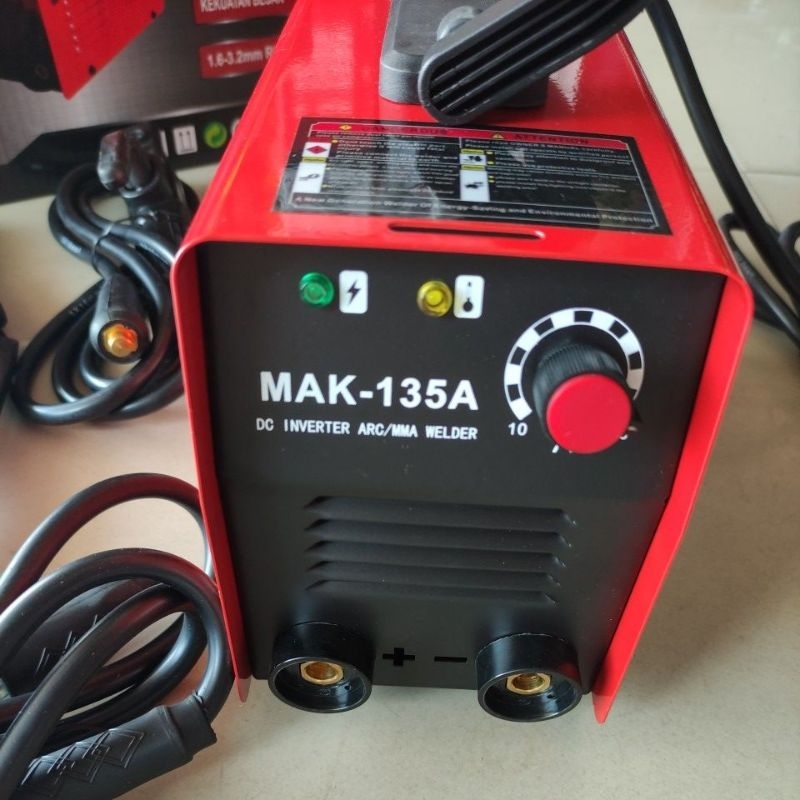 mesin las MONAKE 135a 480watt / IGBT MAK-135a 480watt / inventer las MONAKE 480watt