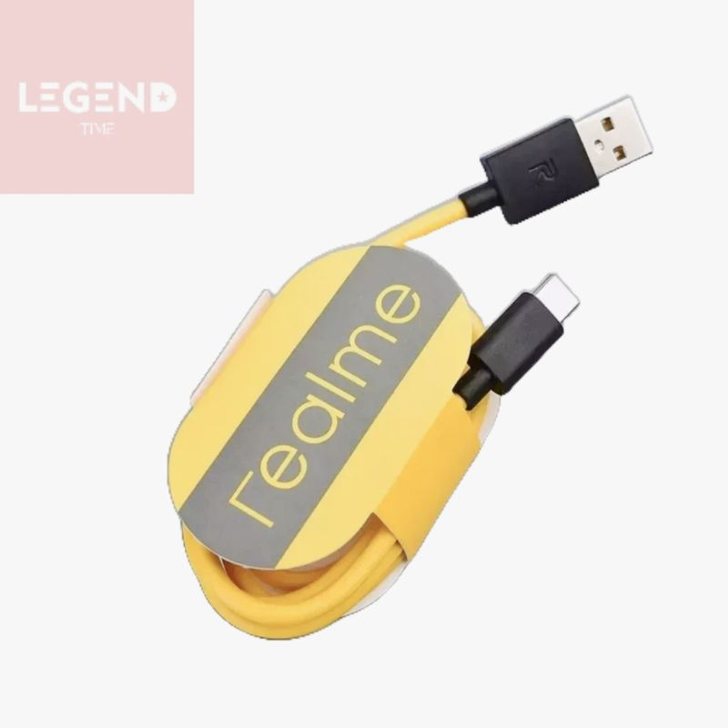 KABEL DATA TYPE C FOR REALME FAST CHARGING 2.4A - KABELDATA FOR  REALME 6 6