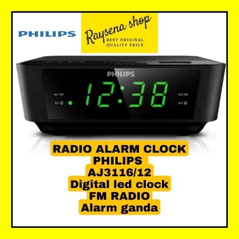 PHILIPS RADIO ALARM AJ3116 / AJ3116/12