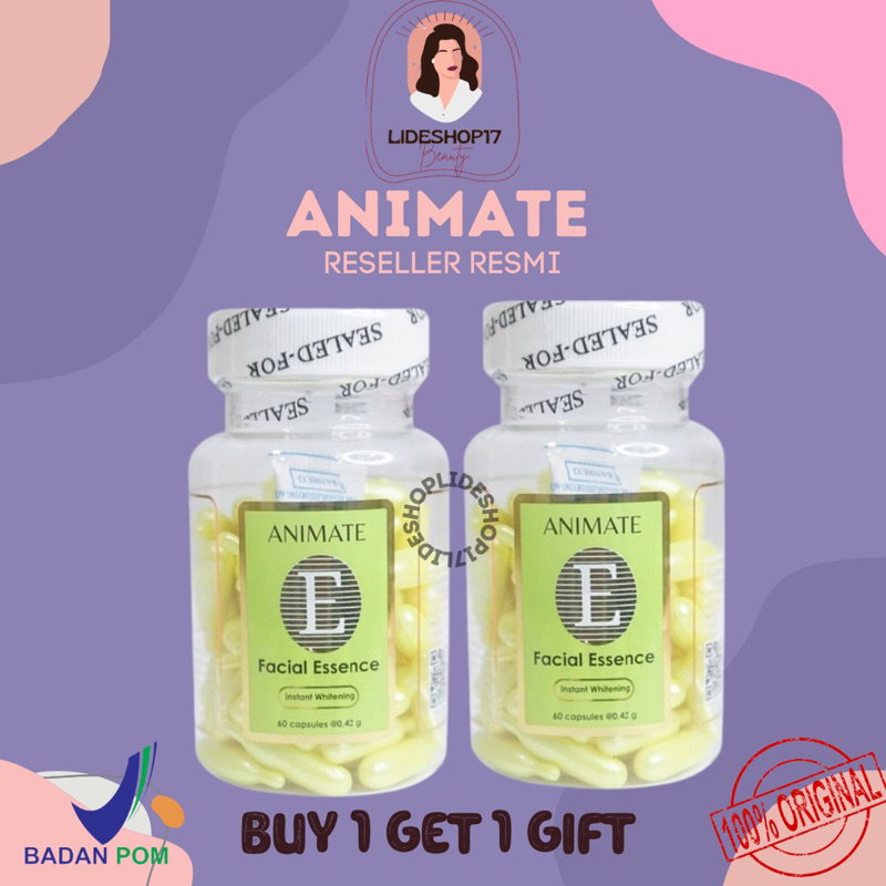 [READY] Animate Facial Essence Vitamin E / Serum Wajah BPOM