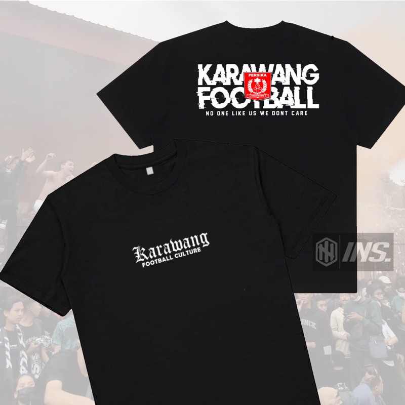 kaos tshirt casual persika Karawang football culture