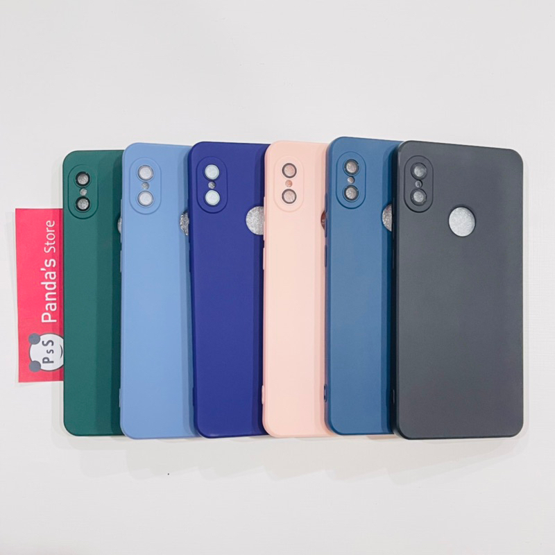 Case Redmi Note 5 Pro Lenspro Makaron Full Color Softcase Pro Lensa