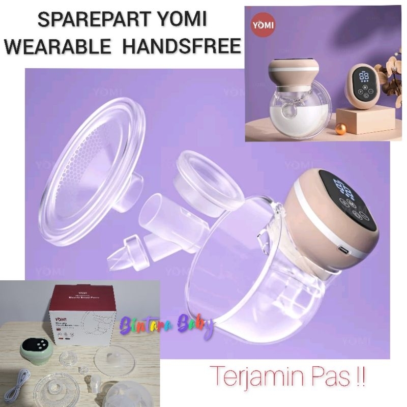 Sparepart Pompa Asi YOMI Wearable Handsfree Breast Pump Wireless / YOMI S 09  P09 Wearable Spare part Valve Yomi Handsfree FLYBB Breastpump Dr Isla