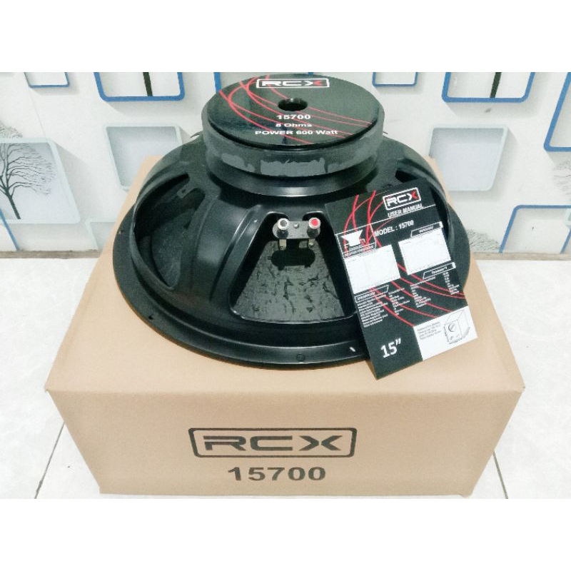 Speaker rcx 15700