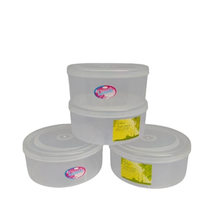 Toples Nastar Plastik - Toples kue Nastar lovenia