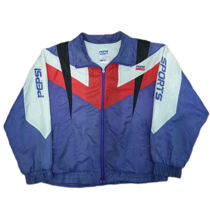 Pepsi Sports Windbreaker Vintage Jacket Outdoor