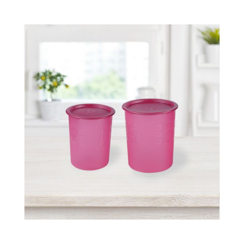 mosaic canister small (2) tupperware