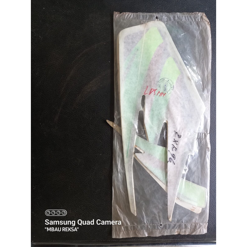 Striping sticker yamaha rxk rx king original tahun 1996 warna hijau