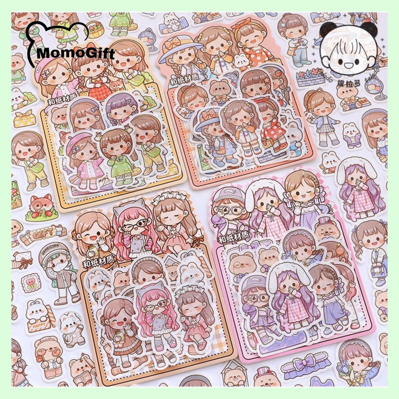 

Stiker Pack Karakter Girl Edisi Dodogirl Sauce TLD86