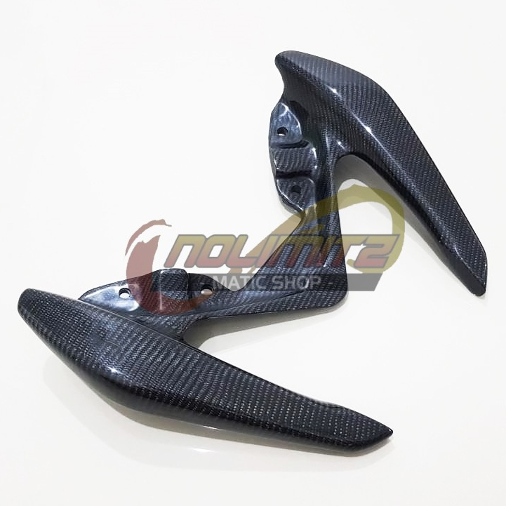 Behel Begel Potong Tanduk Sporty Carbon Kevlar Parts ORI Yamaha NMAX OLD