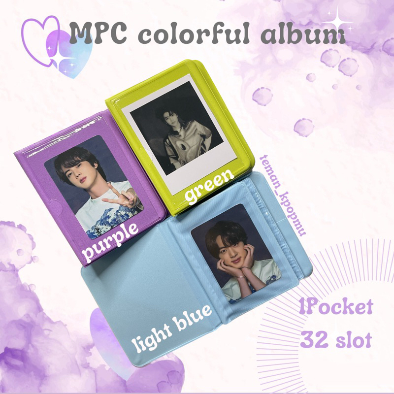 MPC Size Collect Book MPC 1P isi 32 slot Kolbuk MPC  Photocard Collbook Polaroid Kpop - Album Korea 