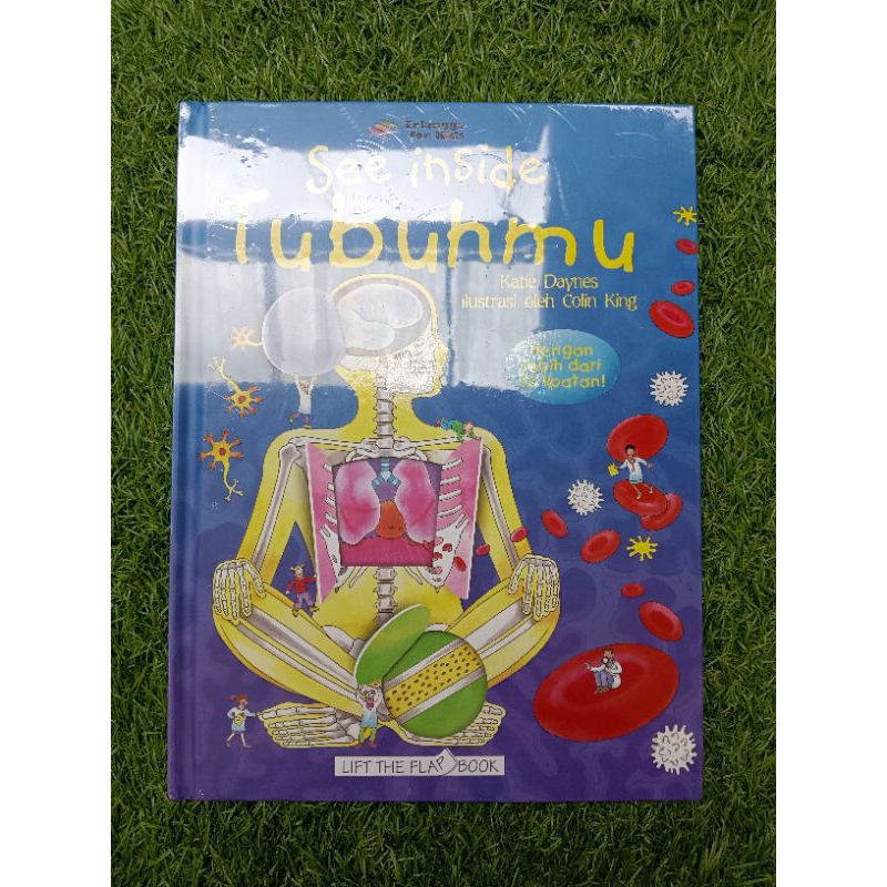 See Inside Tubuhmu Erlangga for Kids Lift the Flap Book