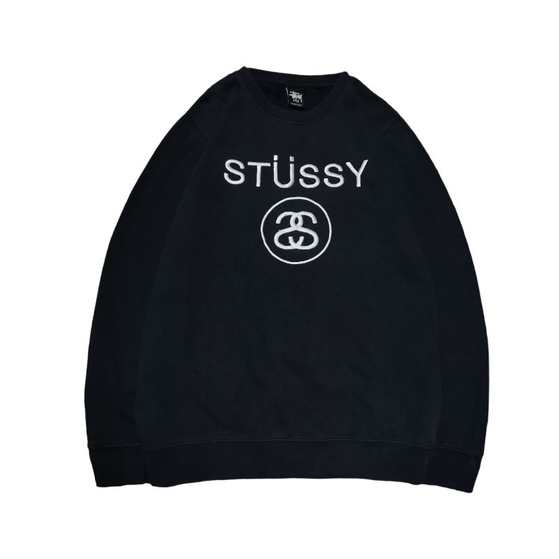 sweater crewneck stussy vintage second original