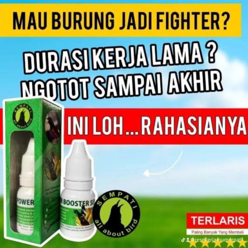 Power booster Sempati vitamin suplemen burung