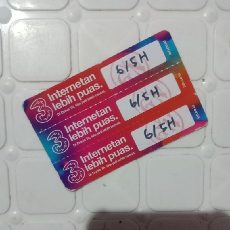 VOUCER TRI 6GB 5HARI (HAPPY BM3X)