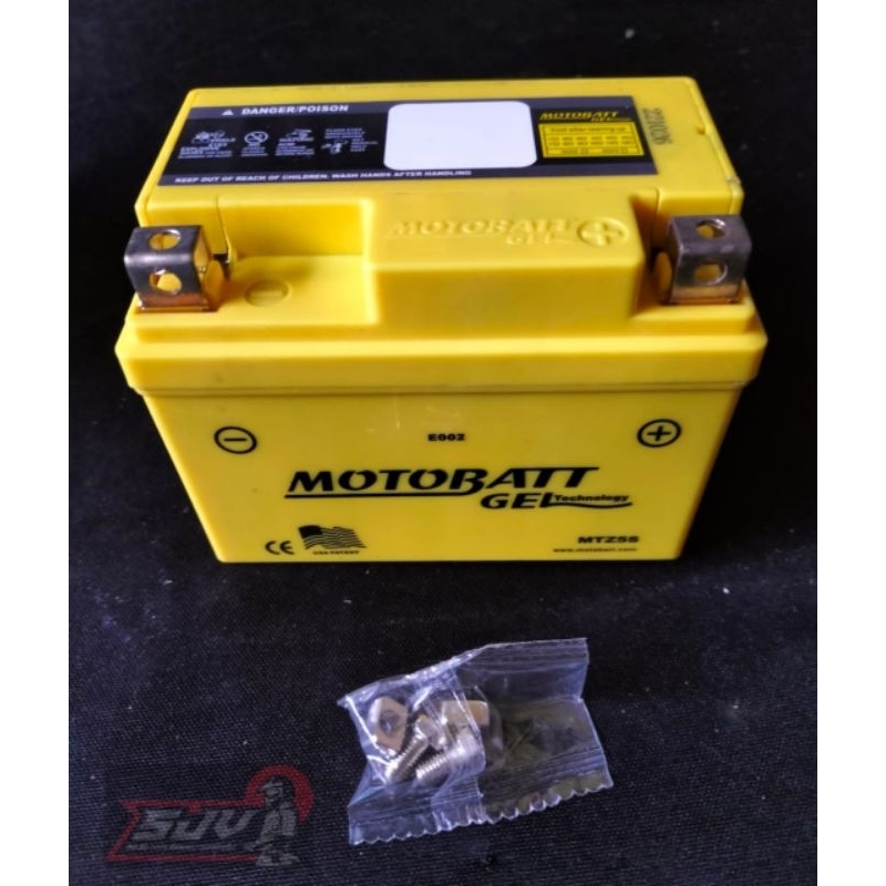 AKI MOTOR MOTOBATT GEL MT255 PNP BEAT CB GL MP TIGER ORIGINAL TERMURAH DISHOPEE