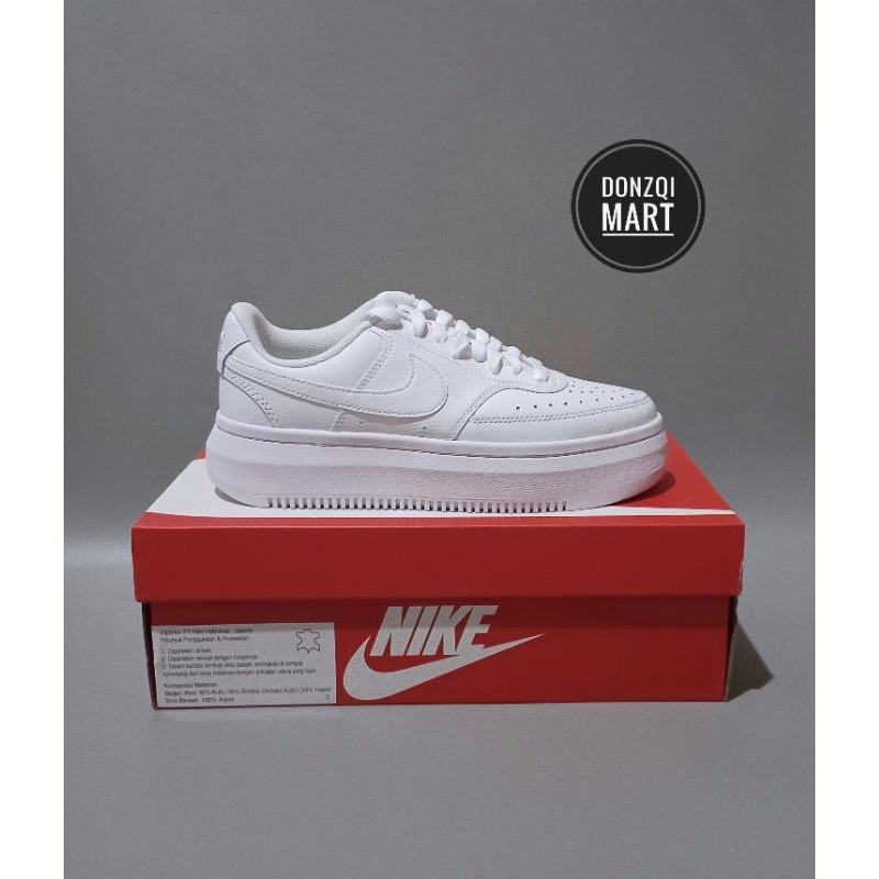 Nike Court Vision Alta Womens Sneakers Shoes - White