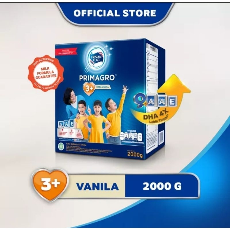 

PRIMAGRO 3+ madu ,vanila 2kg