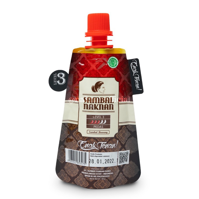 

Sambal naknan lv 3 pouch
