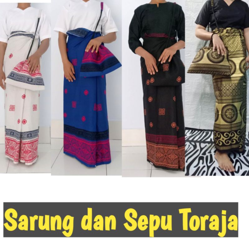 Promo Sarung Toraja +Sepu