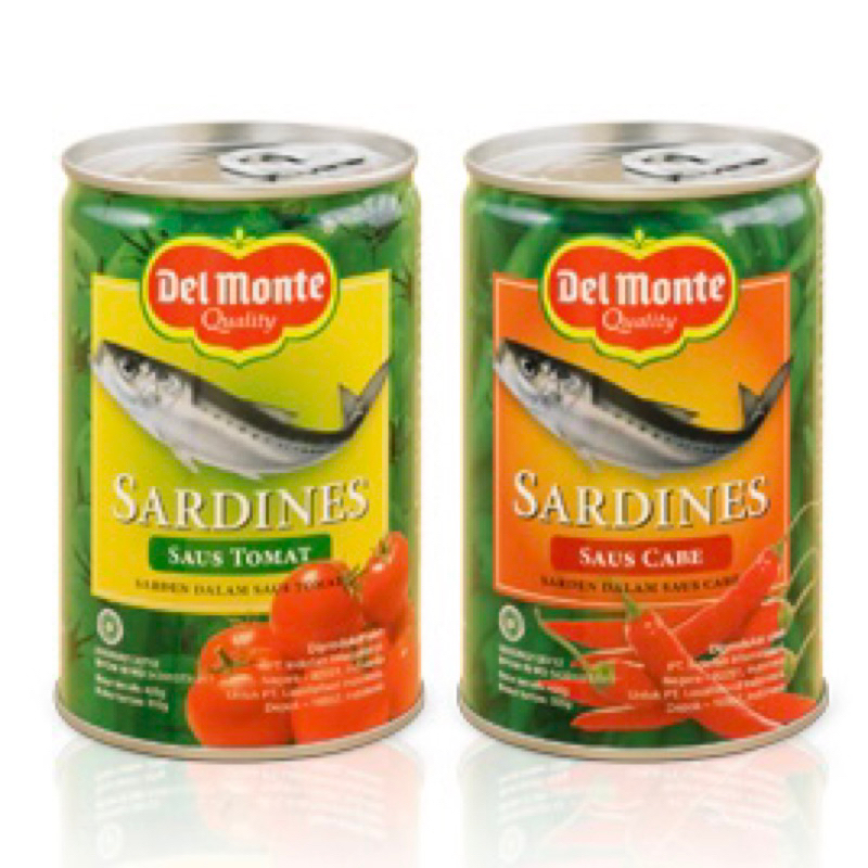 

Del Monte Sarden (2 Varian) (2 Ukuran)
