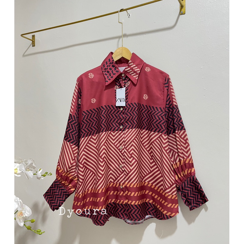 KEMEJA IMPORT/KEMEJA SHIREEN ZASKIA // KEMEJA WANITA // KEMEJA IMPORT BANGKOK // TUNIK BANGKOK // ATASAN KEMEJA WANITA // KEMEJA KERJA // Shireen Shirt ( kemeja import VIRAL )/ TUNIK BANGKOK SILK