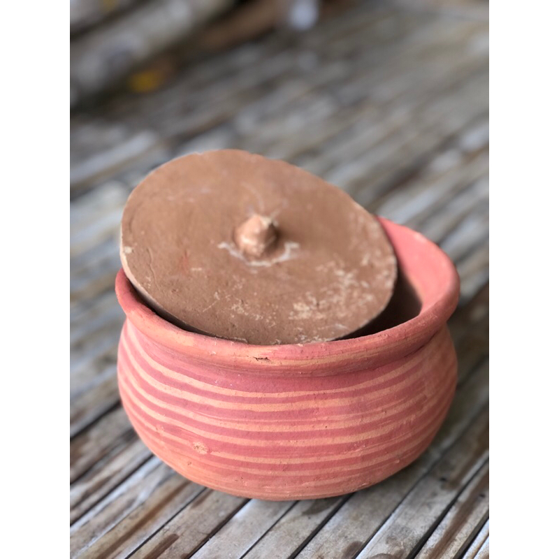 Kendi tanah liat l panci rebus tanah liat l Panci rebus jamu