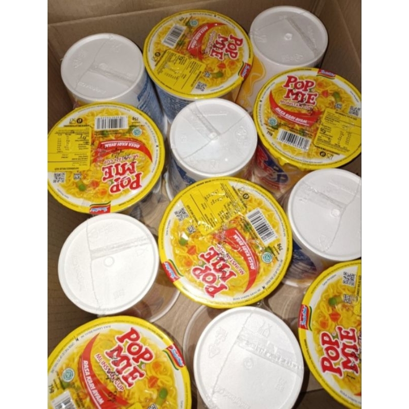 

Pop Mie kuah rasa Kari Ayam JUMBO 75 gram, 12 biji / pcs murah