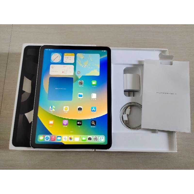 ipad air 5 m1 64gb wifi fullset mulus