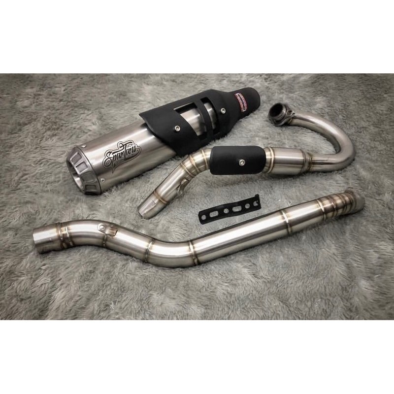 KNALPOT SCRAMBLER YAMAHA XSR155 NEW MODEL