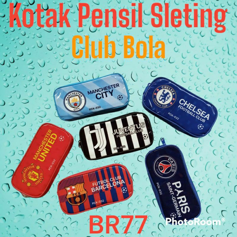 

KOTAK PENSIL SLETING 1 / TEMPAT PENSIL RESLETING GAMBAR CLUB BOLA SANGAT DI SUKAI ANAK