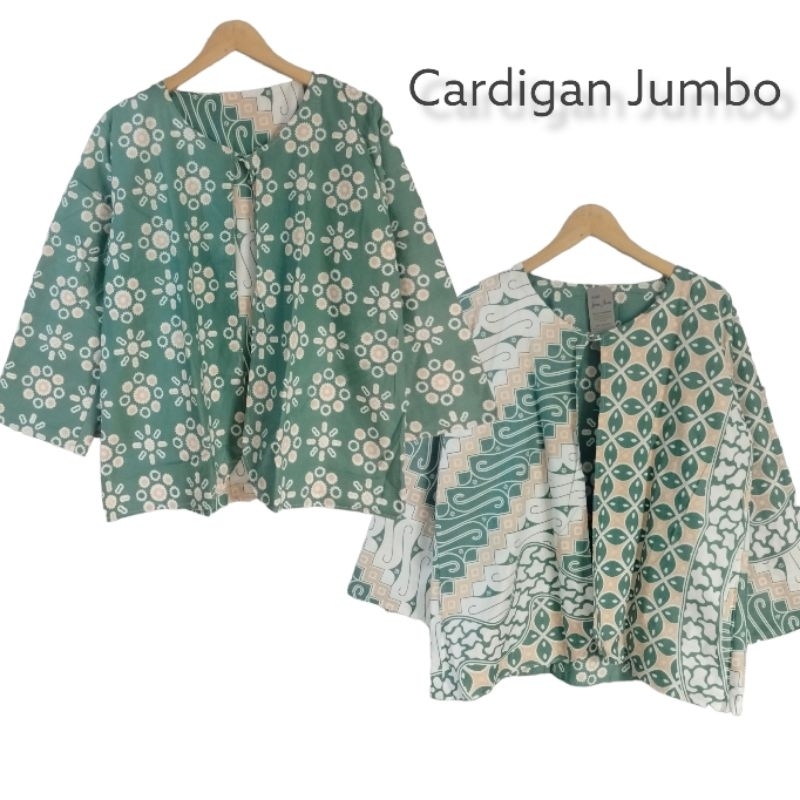 Cardigan Bolak Balik Jumbo