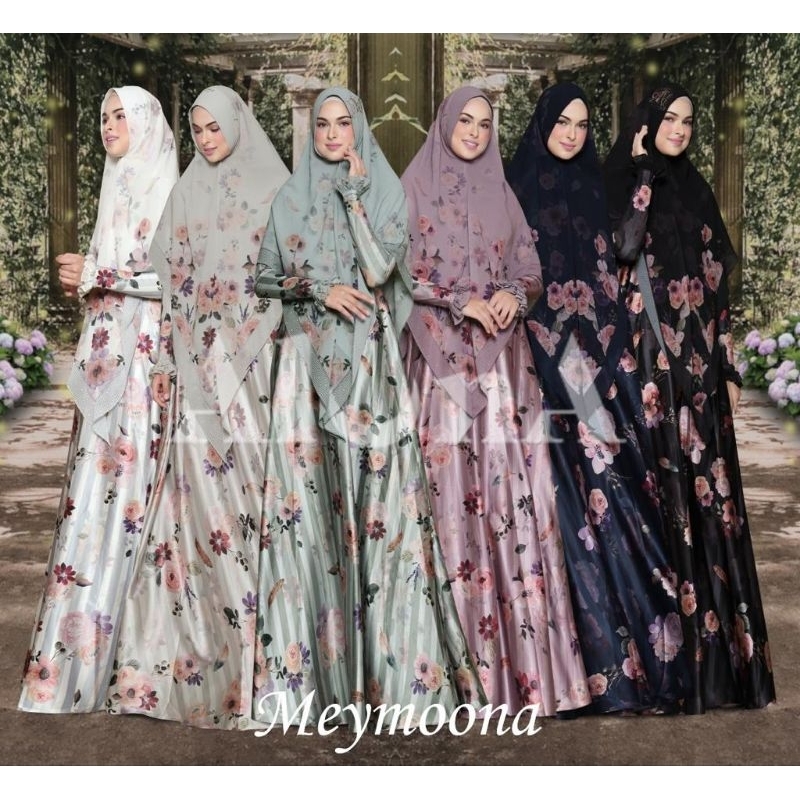 MEYMOONA set syari By Aluna original product