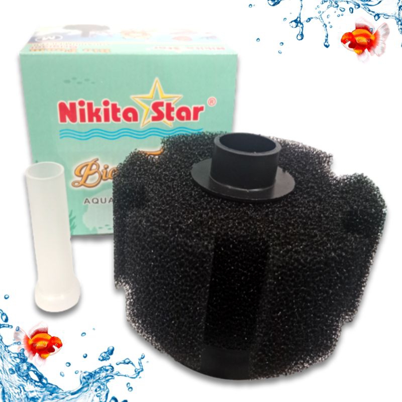 Media Filter mini filter Aquarium BIO FOAM / BIO SPONGE NIKITA STAR SIZE M