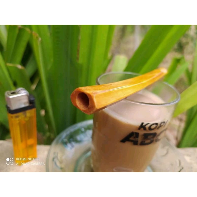 ONCE TULANG SAPI SEGI 6 KUNING GG RASA GURIH PANJANG 12CM