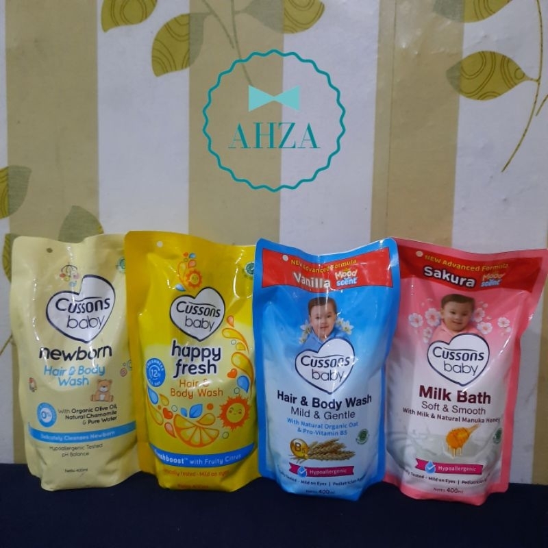 AHZA CUSSONS BABY REFILL 400ML