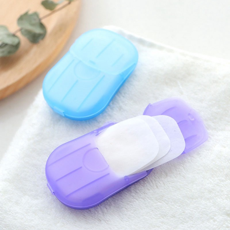 Sabun kertas Paper soap mini traveling