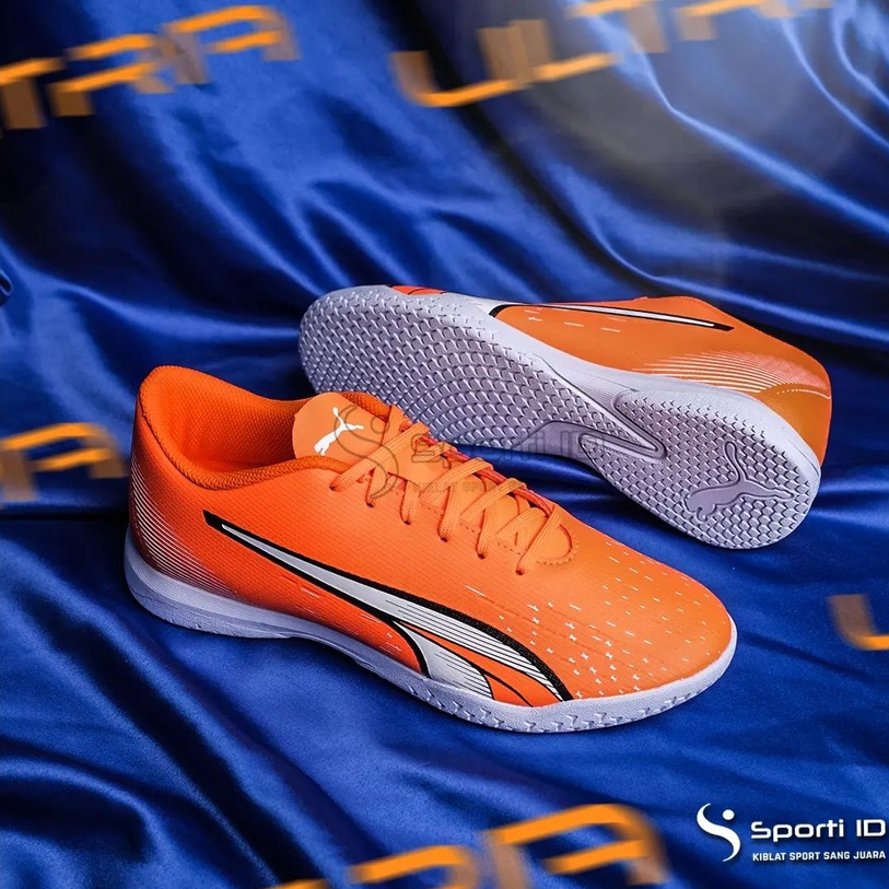 Sepatu Futsal Puma Ultra Play IT - Ultra Orange 107227-01 Original | Sepatu Futsal Puma