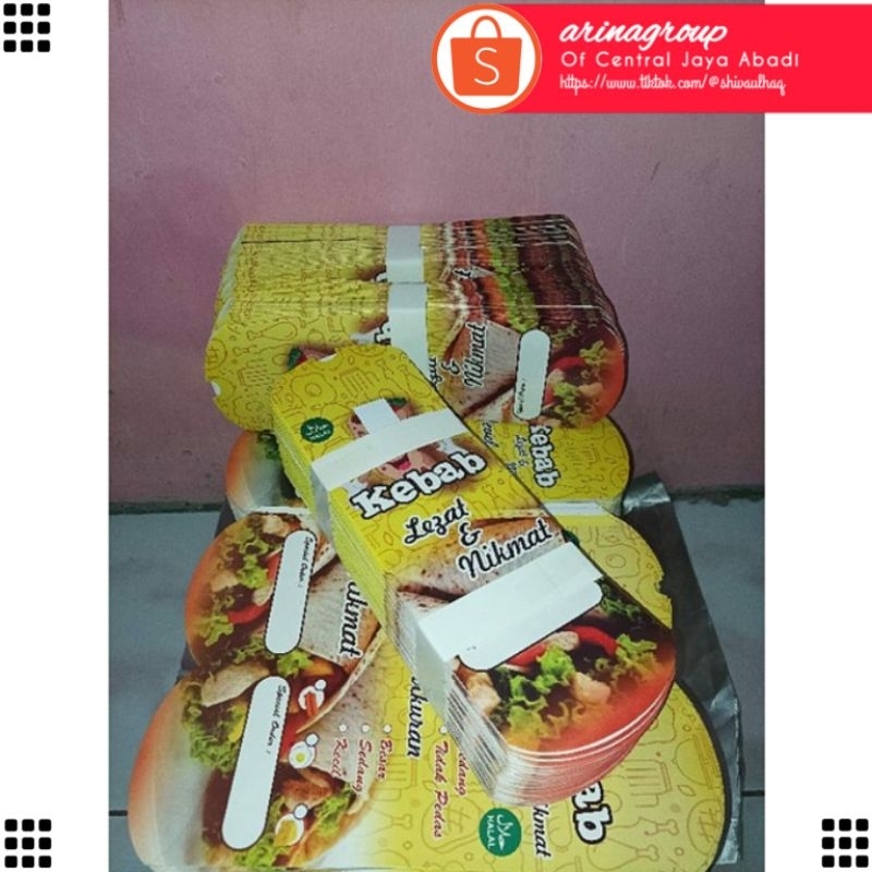 

100 LEMBAR KERTAS KEBAB TARIKAN UKURAN 24 × 9,2 BAHAN IVORY PUTIH HIGH QUALITY | KOTAK KEBAB KEKINIAN | DUS KEBAB VIRAL | KEMASAN KEBAB KEKINIAN | BOX KEBAB VIRAL PRODUK TERBARU | ARINA SHIVA GROUP 5773