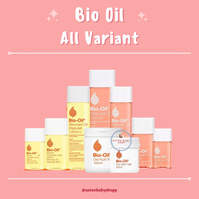 Bio Oil Penghilang Bekas Luka / Stretch Mark / Selulit / Kulit Kering