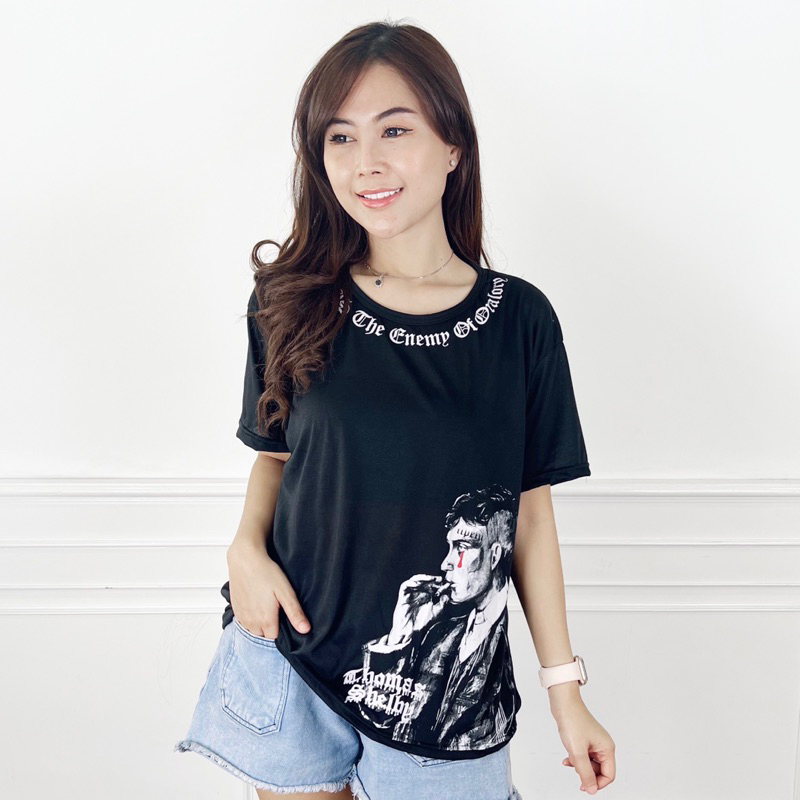 AFI - EC - Kaos Oversize Wanita Thomas Shelby (LD 106, P 65)