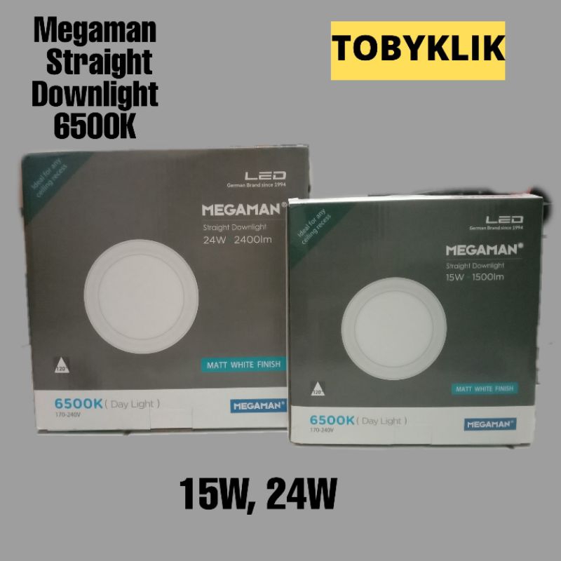 Lampu Straight Downlight 15W 6500K MEGAMAN (MQTL1130)