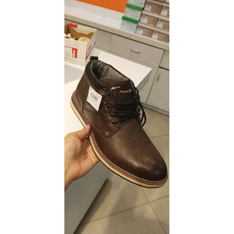 Sale sepatu boots pria dewasa Blake Brown Cafe Merk American Eagle brand Payless