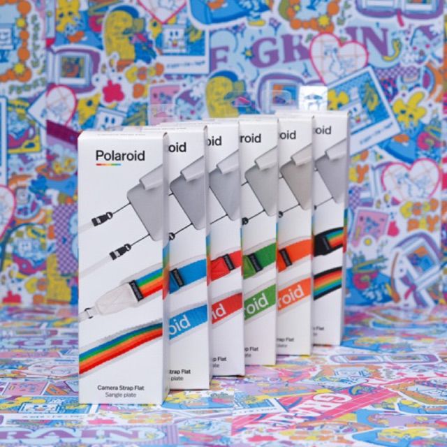 Polaroid Camera Strap Flat