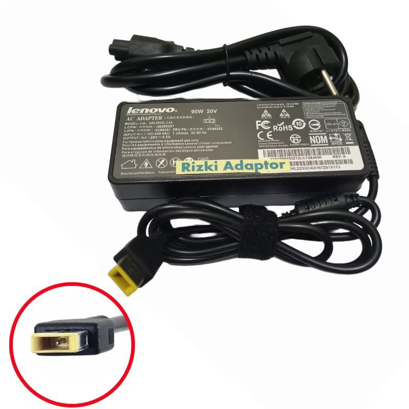 Charger Laptop Casan Lenovo L440 L450 L460 L470 L540 L550 L560 L570 E431 E440 E450 E455 E460 E531 E540 E550 E550C E555 E560 E570 E570C E575 E455 E560P T431s T440 T440p T440s T450 T450s T460 T460s T470 T470s T550 T560 T570