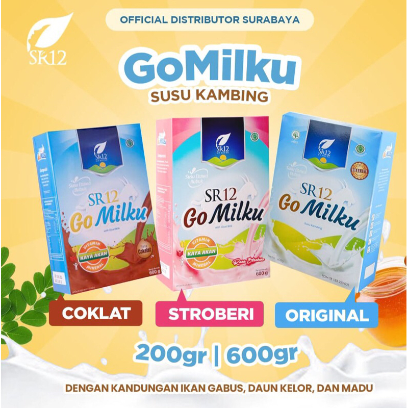 

Susu Go milku SR12 250gr /600gr