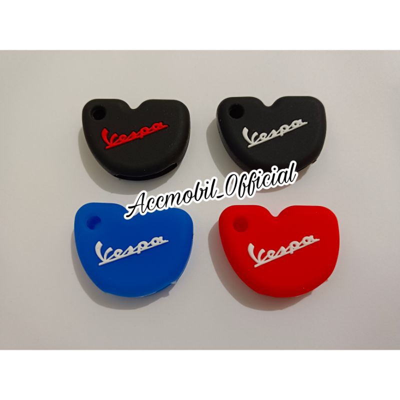 ✨ COD ✨ Silikon Kunci Kasus Cover Motor Vespa S LX LXV GTS Sprint Primavera