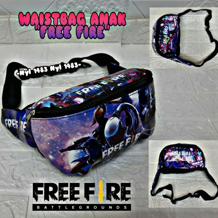 &quot;aurabagss&quot; - Tas Anak Tas Selempang Anak Laki-Laki / Waistbag Anak Laki - Laki Printing Karakter Game Online 2023 By &quot;aurabagss&quot;